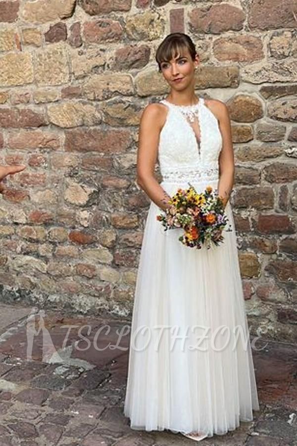 Einfache Brautkleider aus Spitze | Etuikleider Brautkleider online