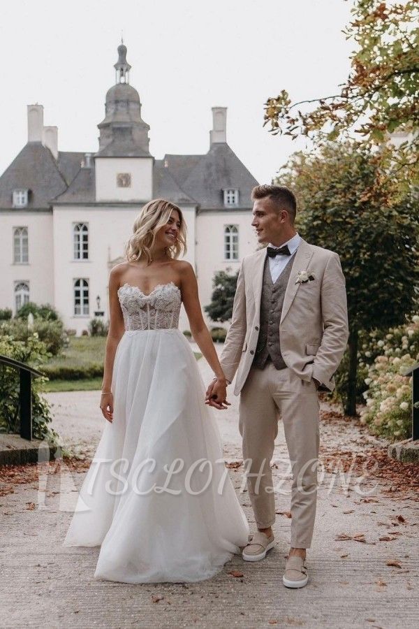 Gorgeous A Line Wedding Dresses | Wedding dresses with lace