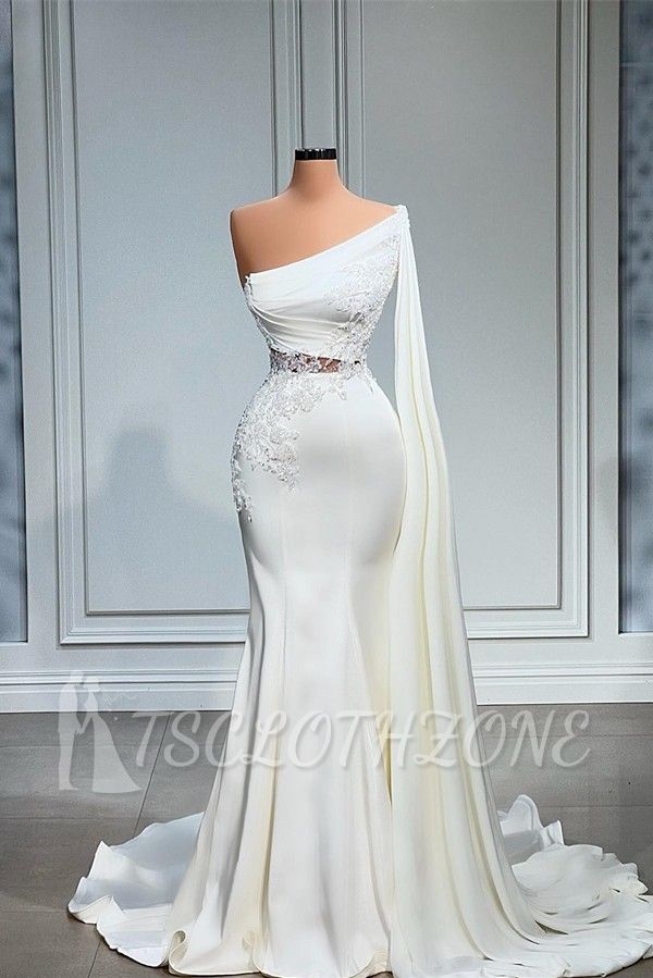 Sexy Homecoming Dresses Long White | Evening dresses cheap