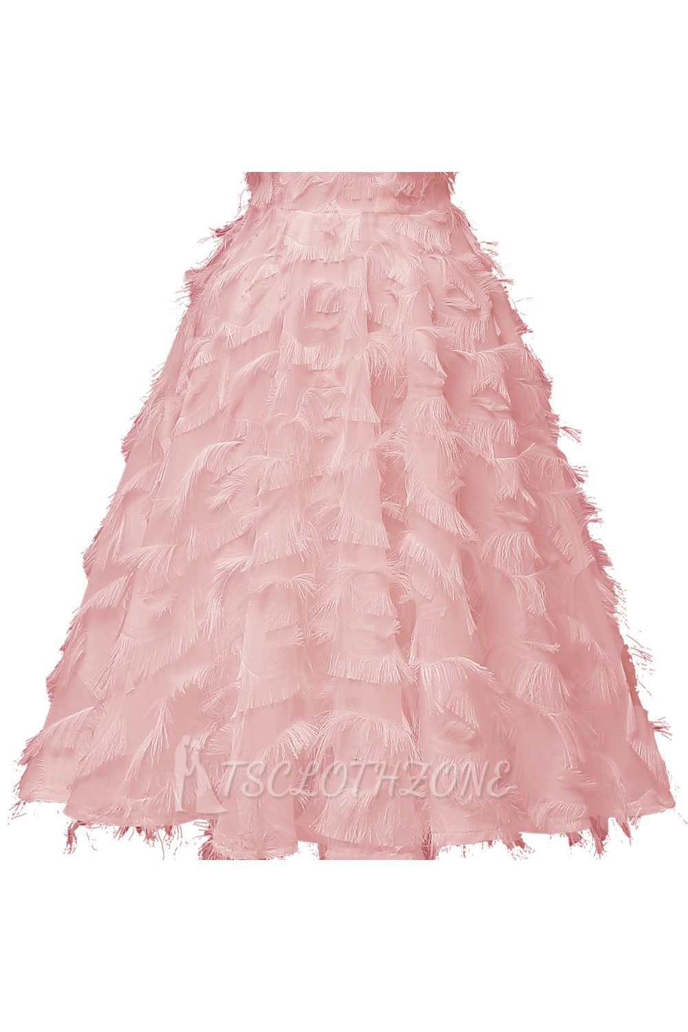 Elegant Halter Feather Princess Vintage Dresses | Retro A-line Burgundy Homecoming Dress