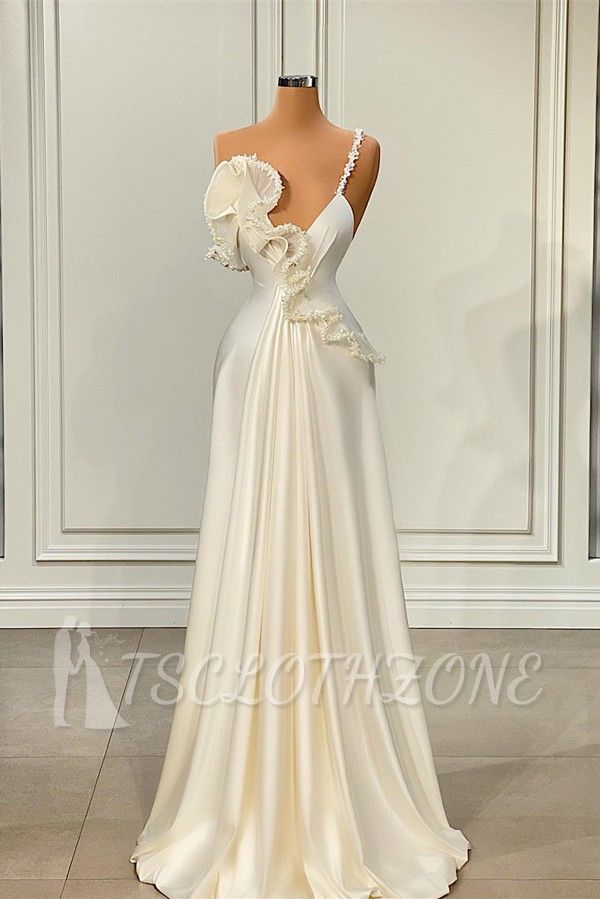 Sexy Long Evening Dresses White | Homecoming Dresses Cheap Online