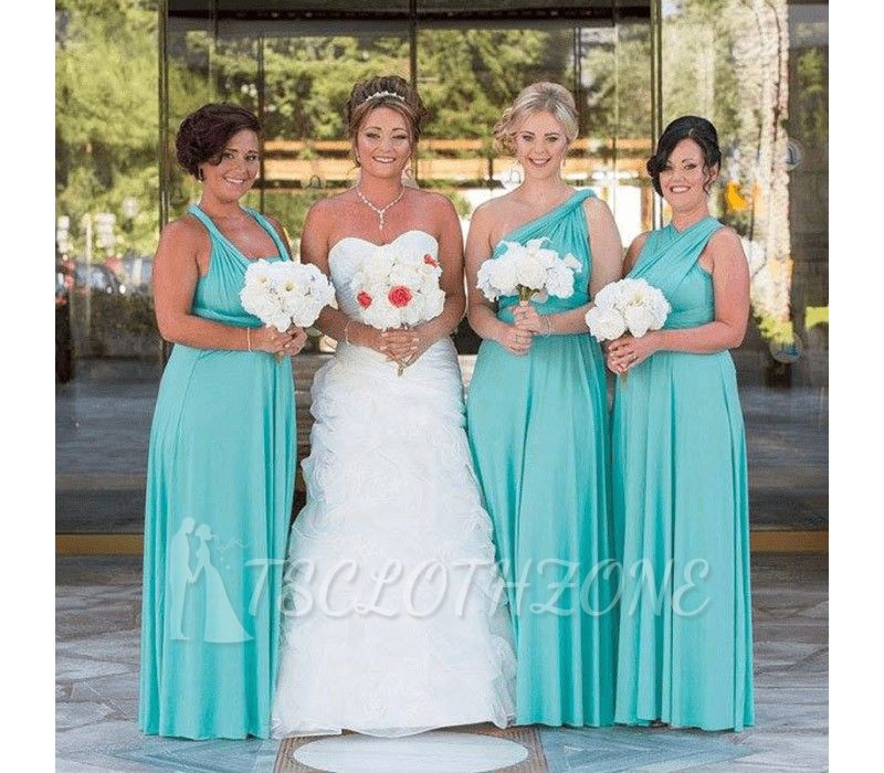 Tiffany Blue Infinity Brautjungfernkleid In   53 Farben