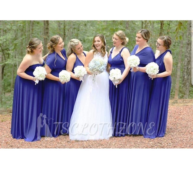 Royal Blue Infinity Bridesmaid Dress In   53 Colors