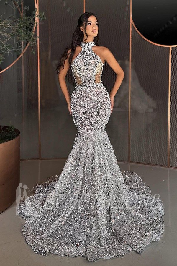 Evening dresses long glitter | Luxury Prom Dresses Online