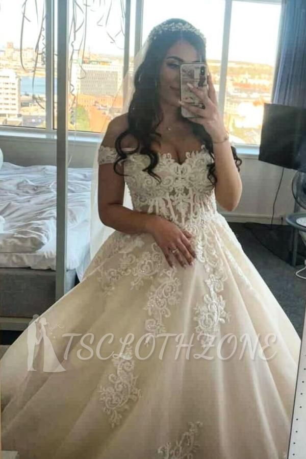 Designer Wedding Dresses With Lace | Wedding dresses bridal fashion A line