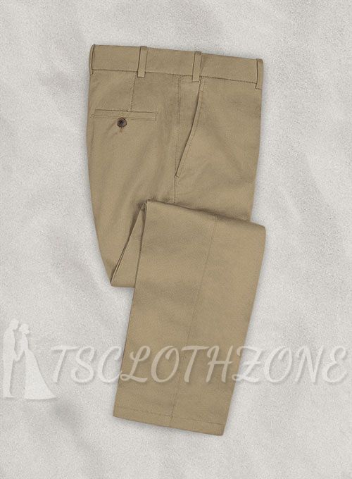 Cotton beige pants