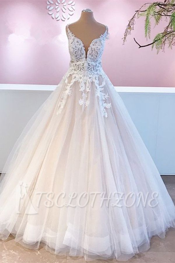 Designer wedding dresses with lace | Wedding dress A line