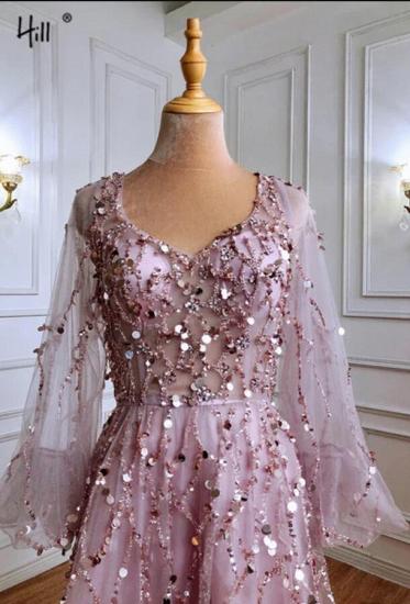 Designer Evening Dresses Long Gold | Glitter prom dresses_6