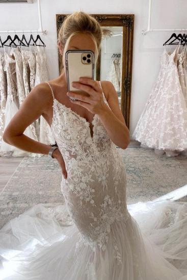 Elegant Mermaid Wedding Dresses | Wedding dresses with lace_3