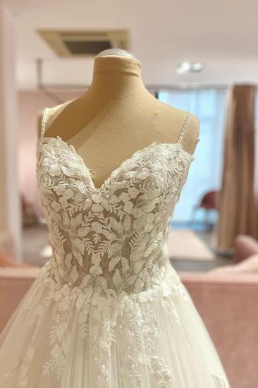 Wedding dresses a line lace | Wedding dresses heart neckline_2