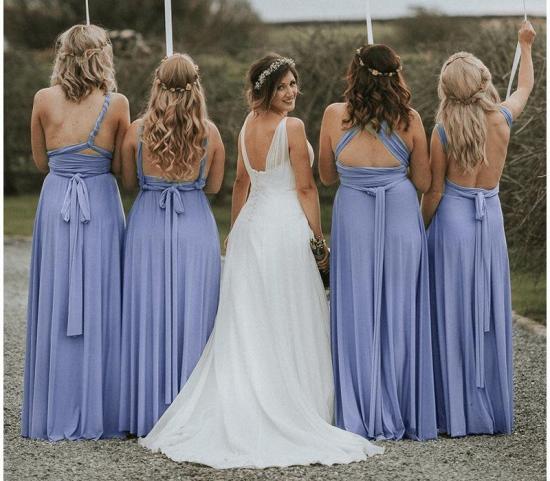 Dusty Blue Infinity Bridesmaid Dress In   53 Colors_3