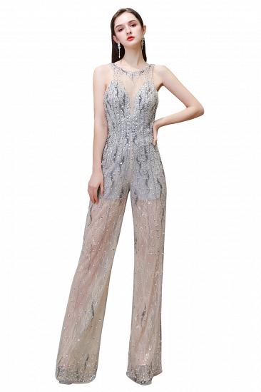 Sparkle Illusion High neck See-through Prom Jumpsuit_16