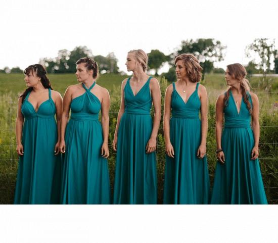 Teal Green Infinity Bridesmaid Dress In   53 Colors_3