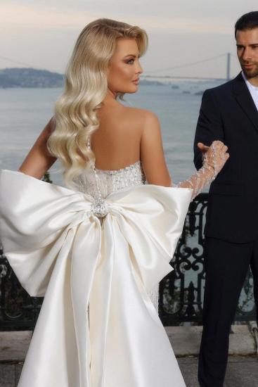 Extravagant wedding dresses with glitter | Mermaid wedding dresses lace_3