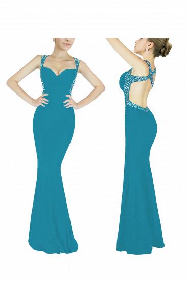 Ceci | Criss-cross Back Mermaid Prom Dress with Beaded Straps_4