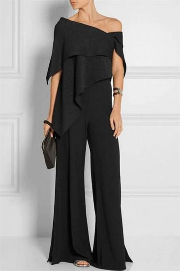 Black Mother Of The Bride Dresses Cheap | Jumpsuit mother of the bride dresses
