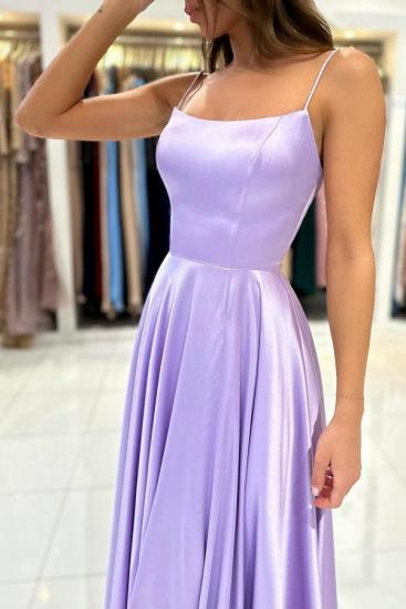 Simple evening dresses Lilac | Long Prom Dresses Cheap_2