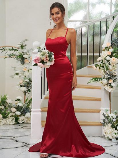 Beautiful Evening Dresses Long Red | Simple Prom Dresses Cheap_2