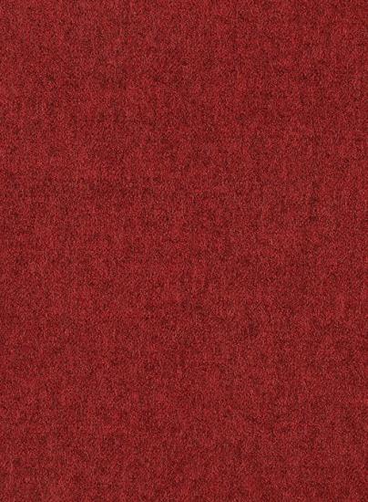 Roter Mode-Tweed-Anzug mit flachem Kragen | zweiteiliger Anzug_4