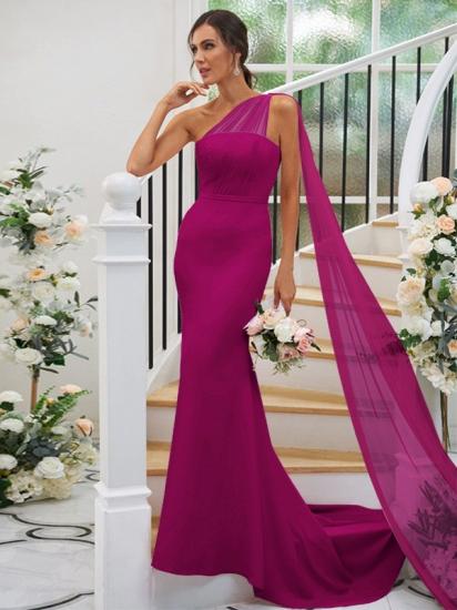 Designer Bridesmaid Dresses Cheap | Pink maid of honor dresses long_13