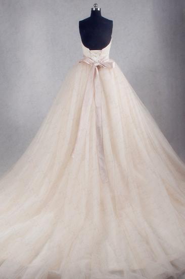 TsClothzone Ball Gown Strapless Sweetheart Tulle Wedding Dress Sweetheart Sleeveless Ruffles Bridal Gowns Online_2