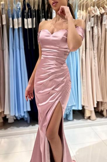 Schöne Abendkleider lang rosa | Günstige Ballkleider_6