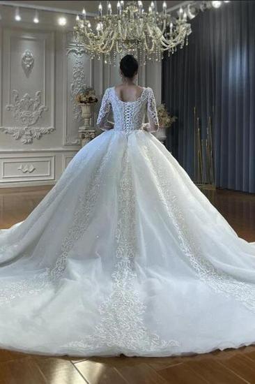 Wunderschöne Brautkleider aus Spitze | Brautkleider mit Ärmeln_3