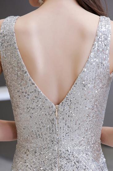 Sexy Shining V-neck Silver Sequin Sleeveless Prom Jumpsuit_23