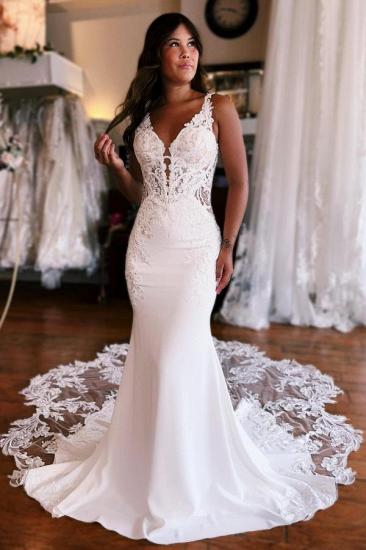 Elegant Wedding Dresses With Lace | Wedding dresses mermaid