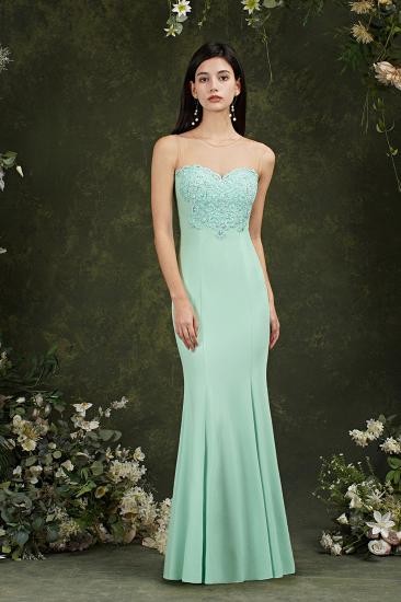 Sweetheart Floral Lace And Tulle Mermaid Long Prom Dress_1