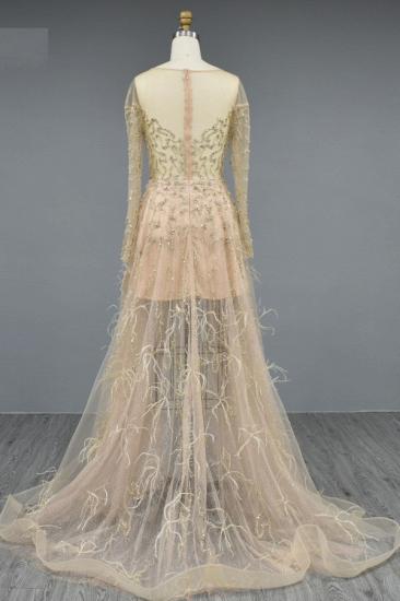 Designer Evening Dresses With Sleeves | Prom dresses long glitter_4