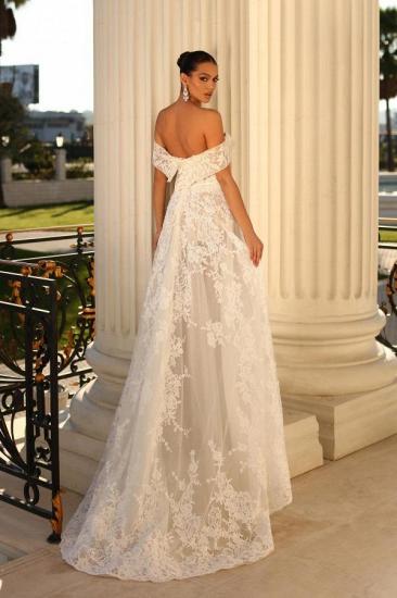 Beautiful Wedding Dresses A Line Lace | Wedding dresses cheap_2