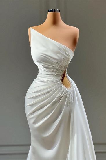 Beautiful Evening Dresses Long White | Glitter prom dresses_2