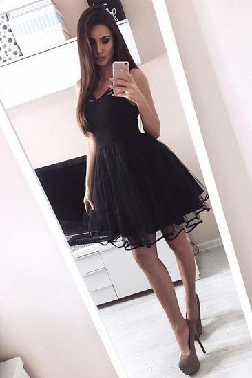 Little Black Short Homecoming Dresses |  Online  Pretty Tulle Hoco Dress