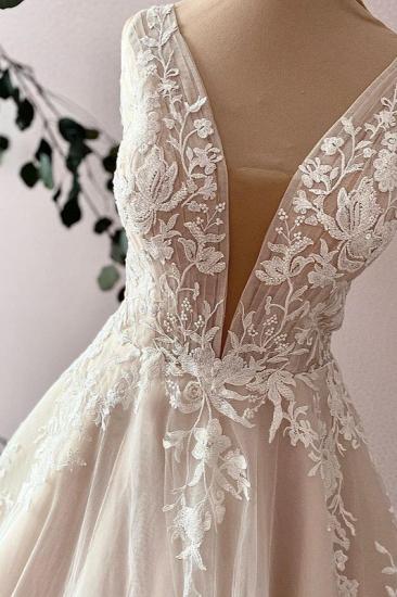 Sexy wedding dresses A line | Wedding dresses with lace_2