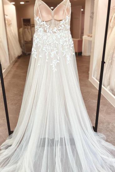 Simple Wedding Dresses Boho | Wedding dresses A line lace_3