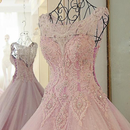 Exquisite Sweetheart Appliques Pearls Quinceanera Dress_2