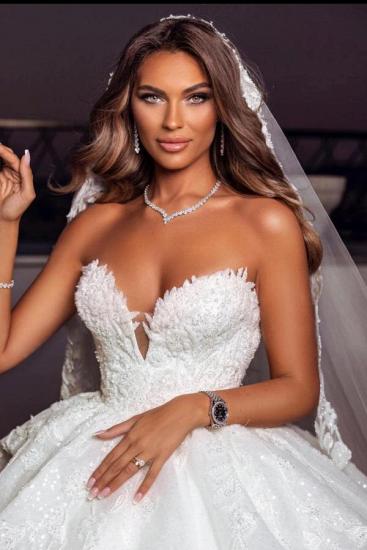 Neue Brautkleider Prinzessin | Brautkleider mit Spitze