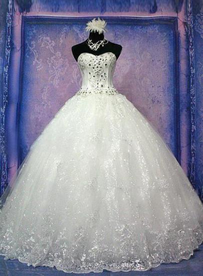 Stunning Gorgeous Sweetheart Wedding Gowns Lace-Up Bowknot Panel Train 2022 Bridal Dresses