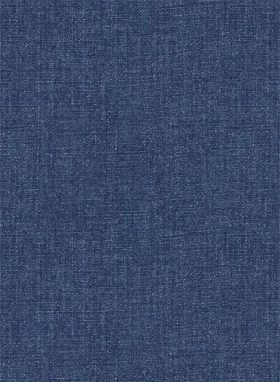 Denim blue linen fashion slim suit_4