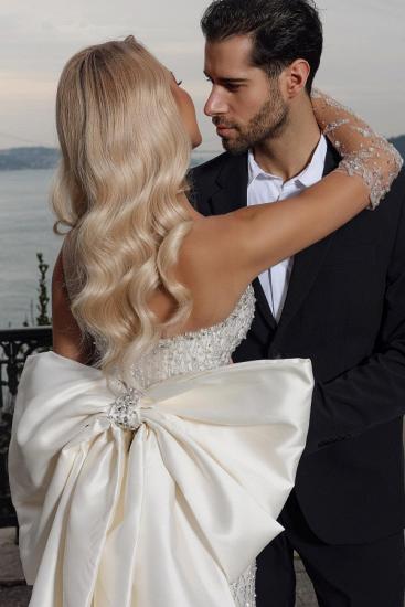 Extravagant wedding dresses with glitter | Mermaid wedding dresses lace_4