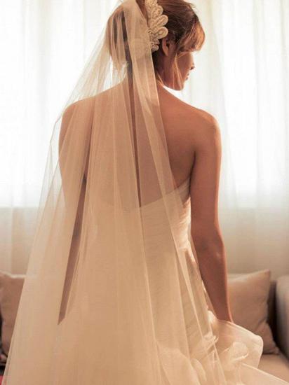 Beading Organza Sweep Train Sweetheart Sleeveless Ball Gown Wedding Dresses_4