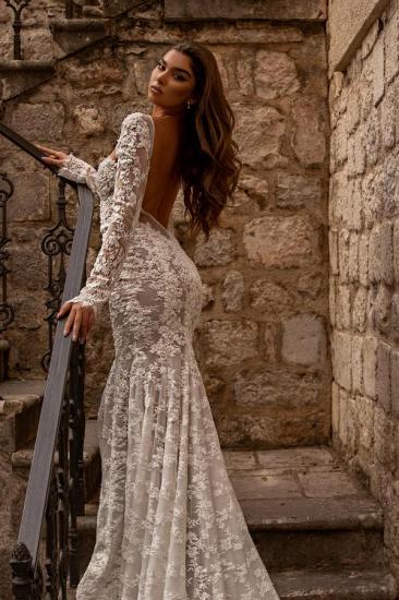 Modern Wedding Dresses Cream | Wedding dresses mermaid lace_2