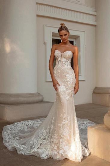 Elegant Wedding Dresses With Jacket | Wedding dresses mermaid lace_2