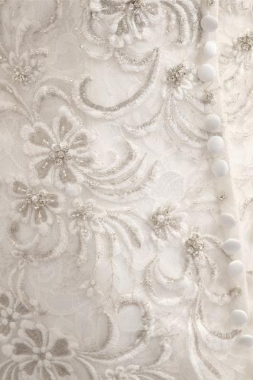 TsClothzone Elegante weiße ärmellose Juwel Brautkleider mit Applikationen Mermaid Lace Brautkleider Online_6