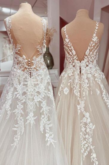 Designer Wedding Dresses A Line Lace | Boho wedding dresses_5