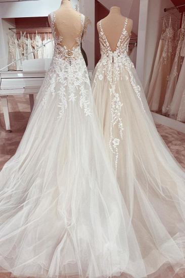 Designer Wedding Dresses A Line Lace | Boho wedding dresses_3