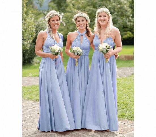 Baby Blue Infinity Bridesmaid Dress In   53 Colors_3