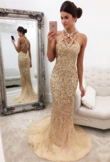 Luxus Abendkleider Lang Günstig | Abendkleid Gold Online