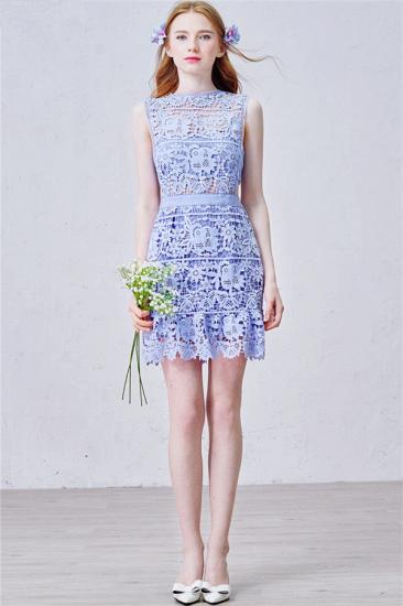 Lavender Short Lace Homecoming Dress 2022 Summer Party Dress for Cocktail